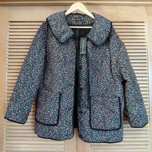 NEW WITH TAGS Delia's by Dolls Kill Lady Love Convertible Collared Coat - Size M